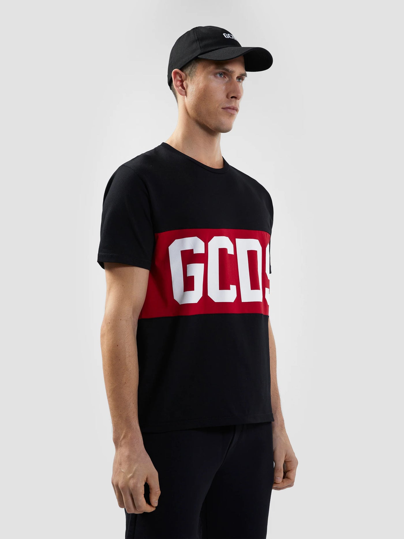 T-shirt band logo GCDS