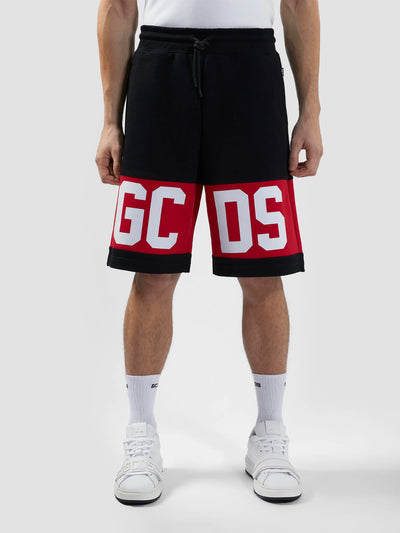 Pantaloncino band logo GCDS