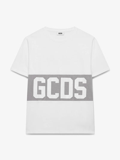 T-shirt band logo GCDS