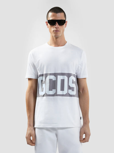T-shirt band logo GCDS