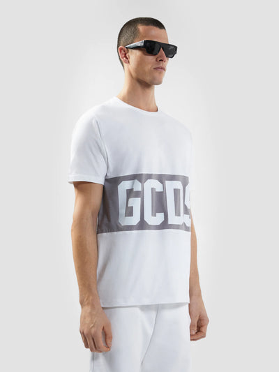 T-shirt band logo GCDS