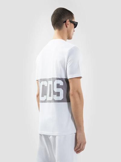 T-shirt band logo GCDS