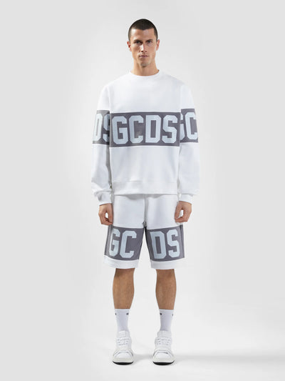 Pantaloncino band logo GCDS