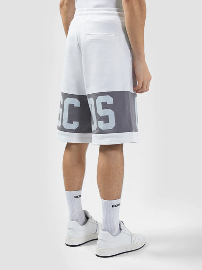 Pantaloncino band logo GCDS